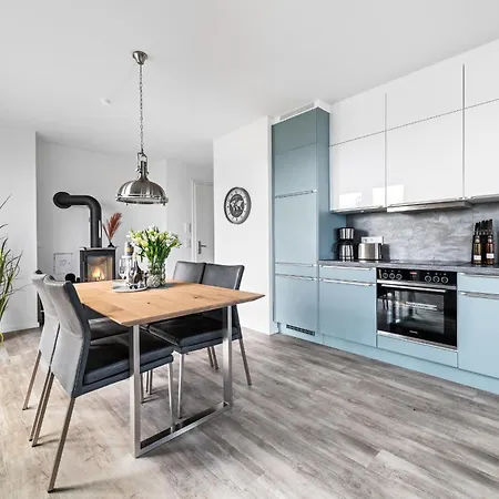 Beachviewfour- 3og, Meerblick, Balkon, Kamin, Sauna Apartament