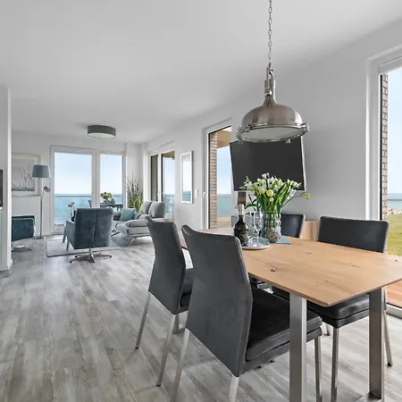 Apartament Beachviewfour- 3og, Meerblick, Balkon, Kamin, Sauna *