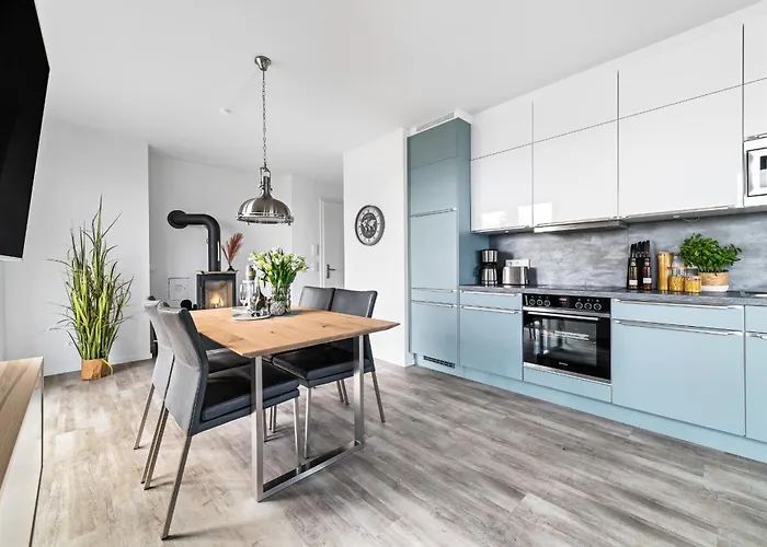 Beachviewfour- 3og, Meerblick, Balkon, Kamin, Sauna Lejlighed