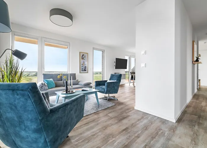 Beachviewfour- 3og, Meerblick, Balkon, Kamin, Sauna Lejlighed *