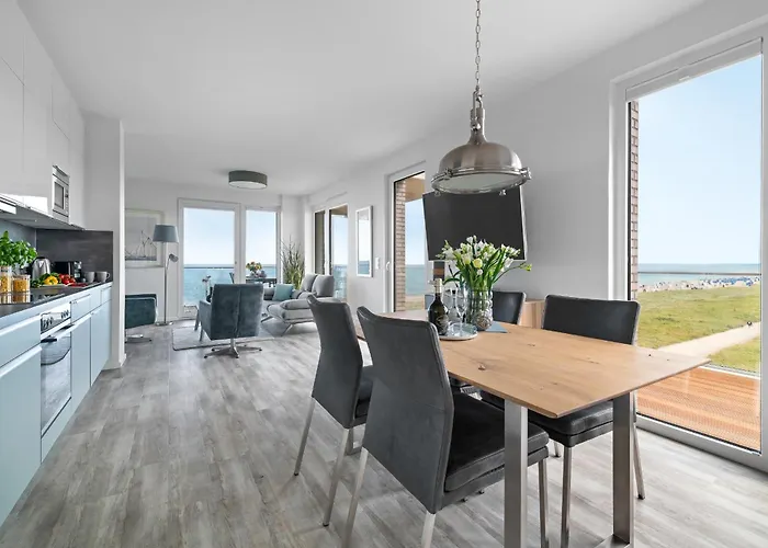 Lejlighed Beachviewfour- 3og, Meerblick, Balkon, Kamin, Sauna *