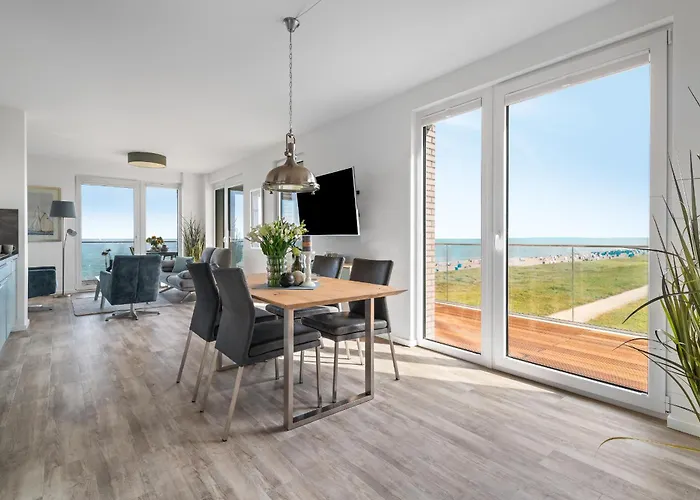 Beachviewfour- 3og, Meerblick, Balkon, Kamin, Sauna *